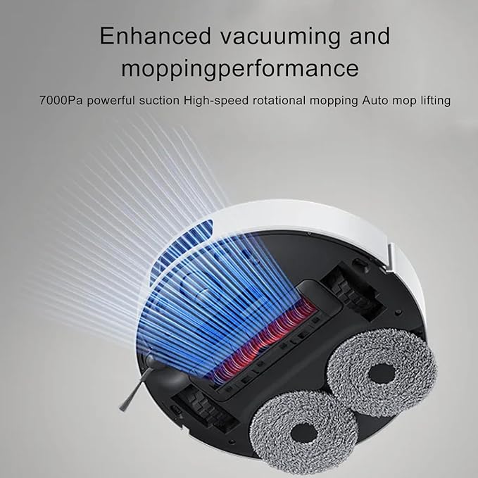 Xiaomi Robot Vacuum S20+ (White+black ) with 6000Pa Suction Limited Stock! ⚠️🛒