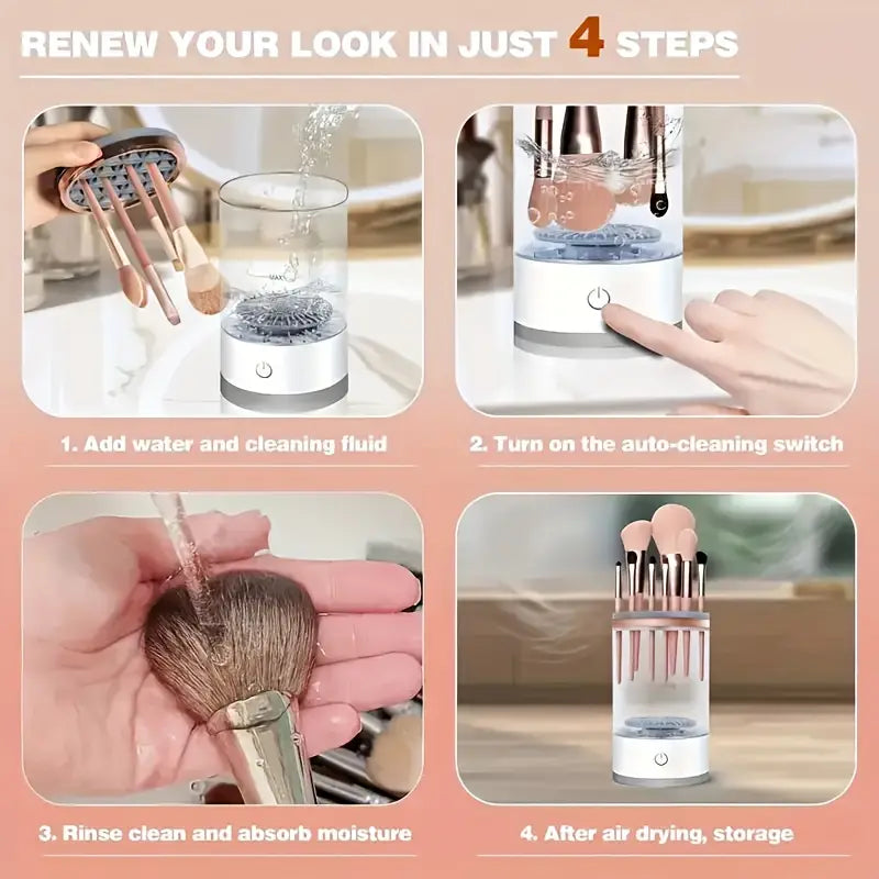 makeup brush cleaner